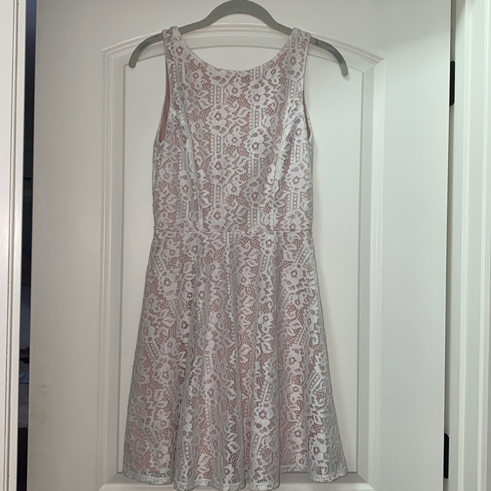 floral lace dress